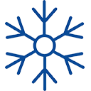 Icon of a snowflake