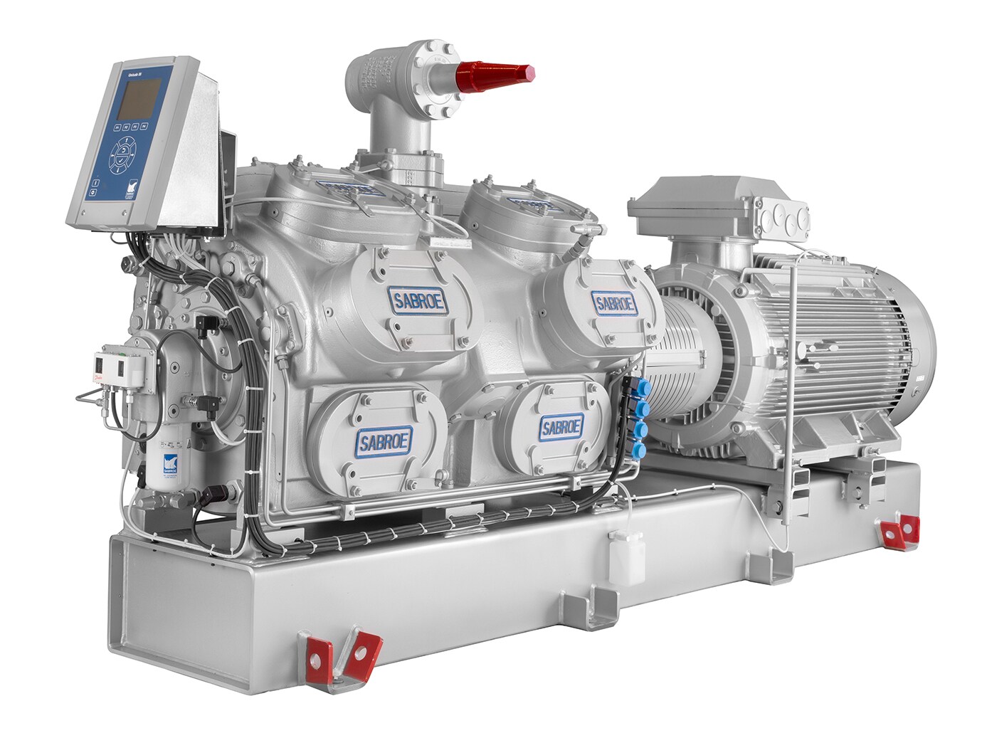 Sabroe recip compressor unit